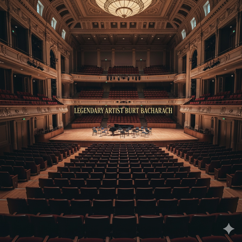 Burt Bacharach performing at Lincoln Center for Whiteweld Foundation